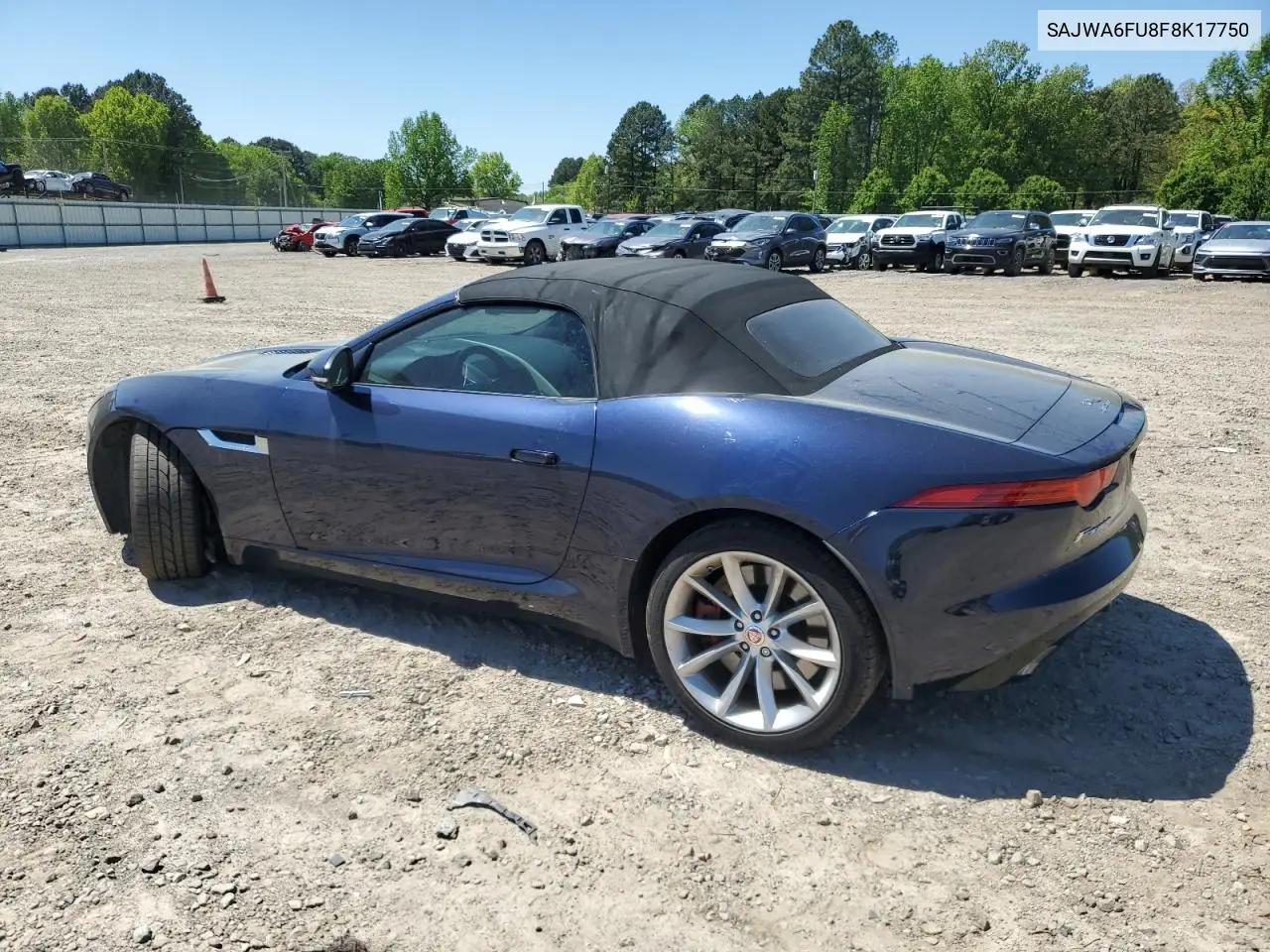 2015 Jaguar F-Type S VIN: SAJWA6FU8F8K17750 Lot: 53161035