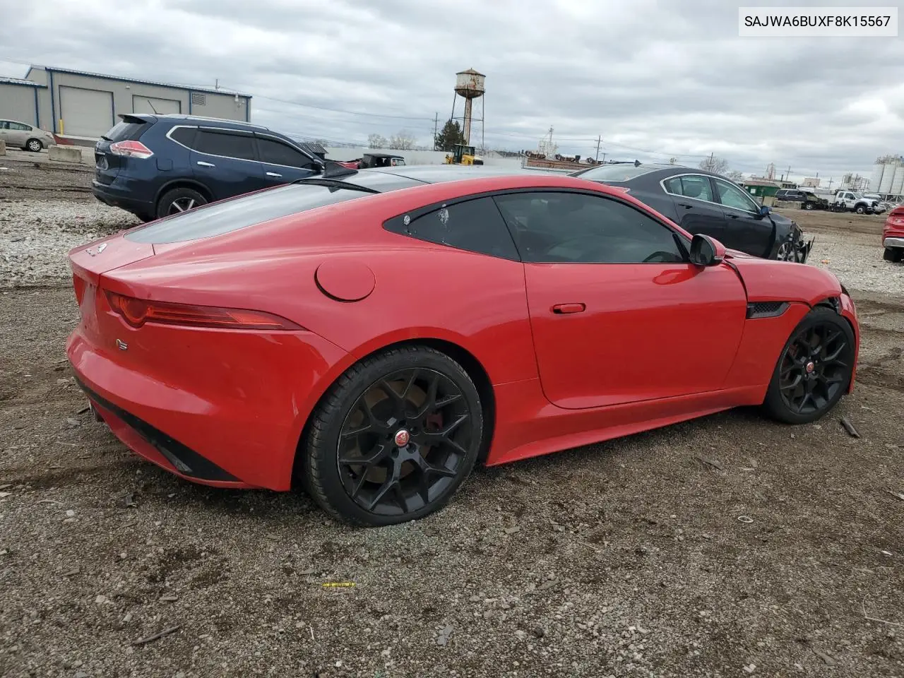 2015 Jaguar F-Type S VIN: SAJWA6BUXF8K15567 Lot: 54009375