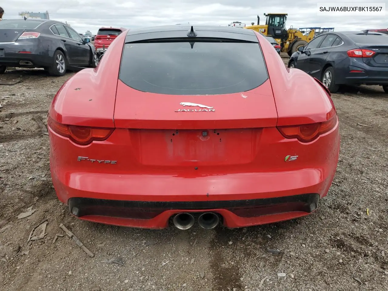 2015 Jaguar F-Type S VIN: SAJWA6BUXF8K15567 Lot: 54009375