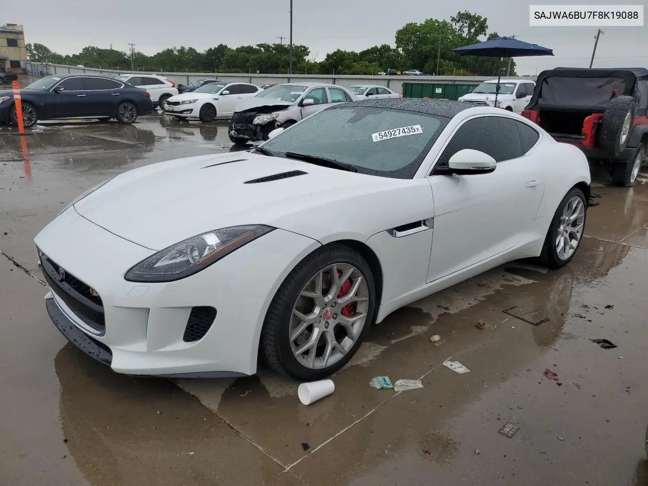 2015 Jaguar F-Type S VIN: SAJWA6BU7F8K19088 Lot: 54927435