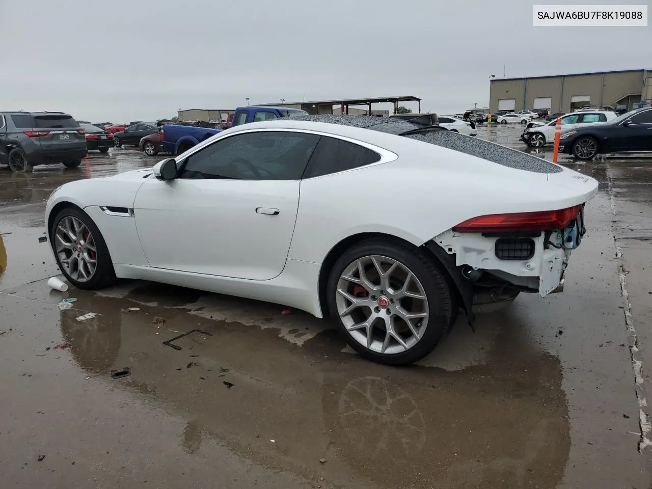 2015 Jaguar F-Type S VIN: SAJWA6BU7F8K19088 Lot: 54927435