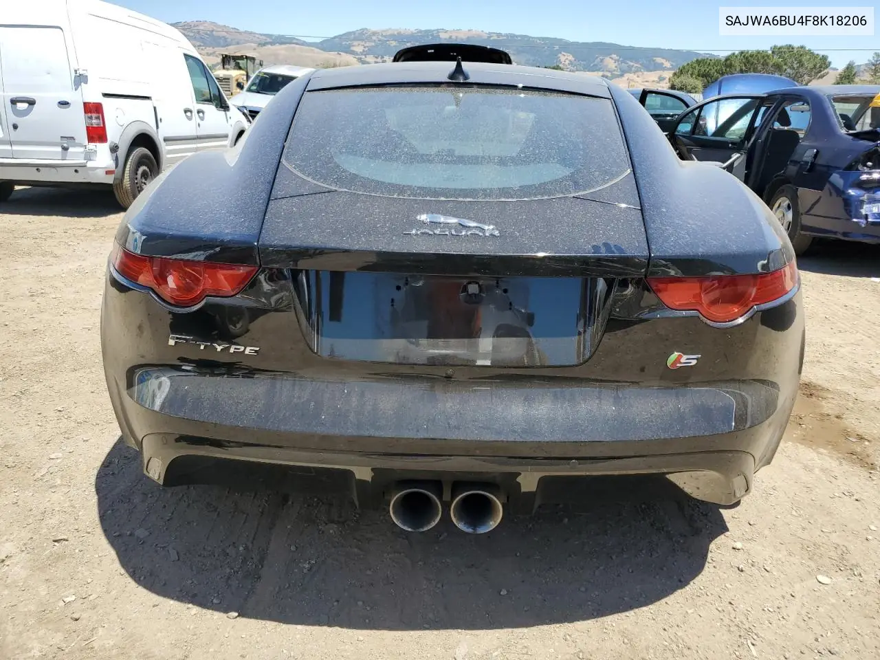 2015 Jaguar F-Type S VIN: SAJWA6BU4F8K18206 Lot: 58245635