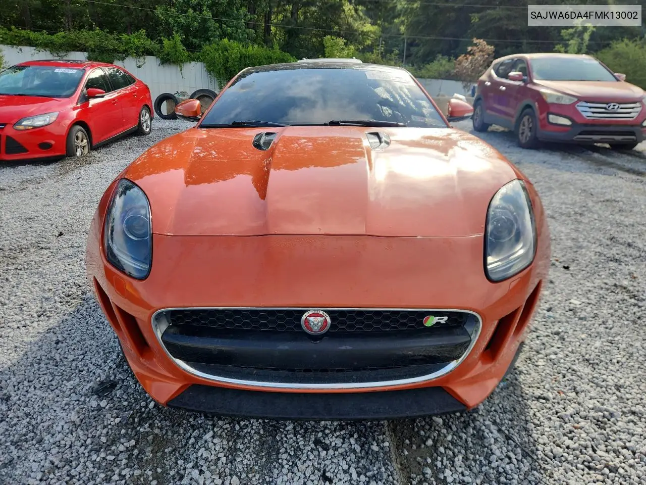 2015 Jaguar F-Type R VIN: SAJWA6DA4FMK13002 Lot: 61601155