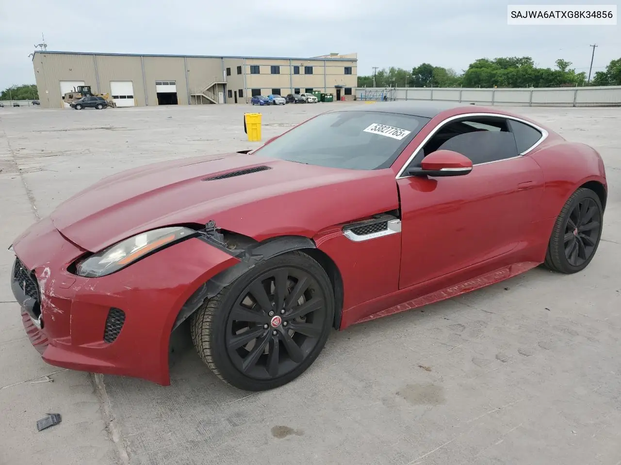 2016 Jaguar F-Type VIN: SAJWA6ATXG8K34856 Lot: 53827765