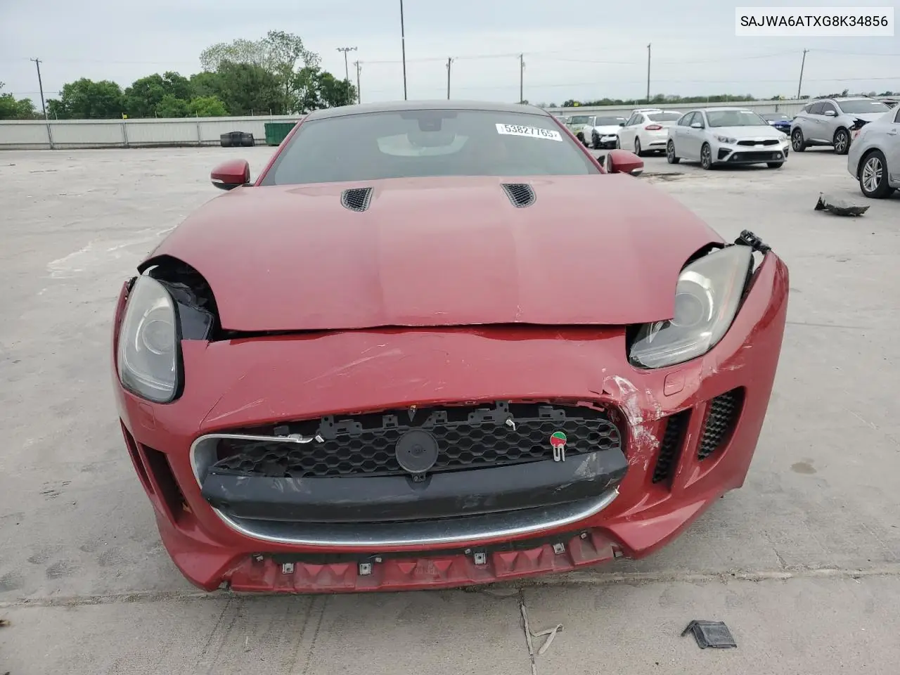 2016 Jaguar F-Type VIN: SAJWA6ATXG8K34856 Lot: 53827765