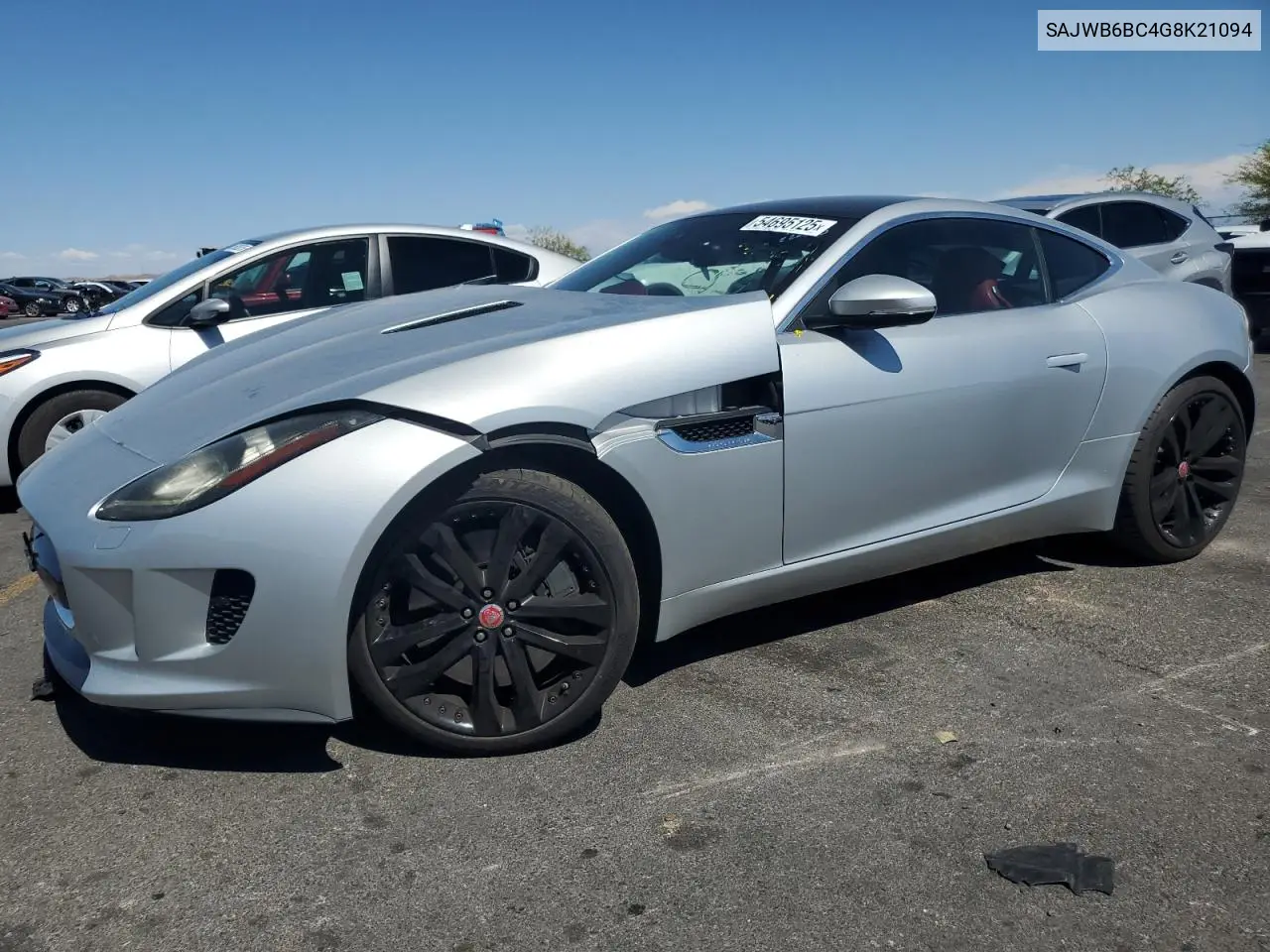 2016 Jaguar F-Type S VIN: SAJWB6BC4G8K21094 Lot: 54695125
