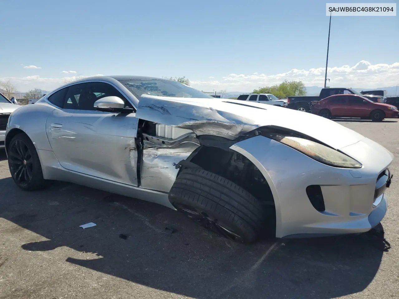 2016 Jaguar F-Type S VIN: SAJWB6BC4G8K21094 Lot: 54695125