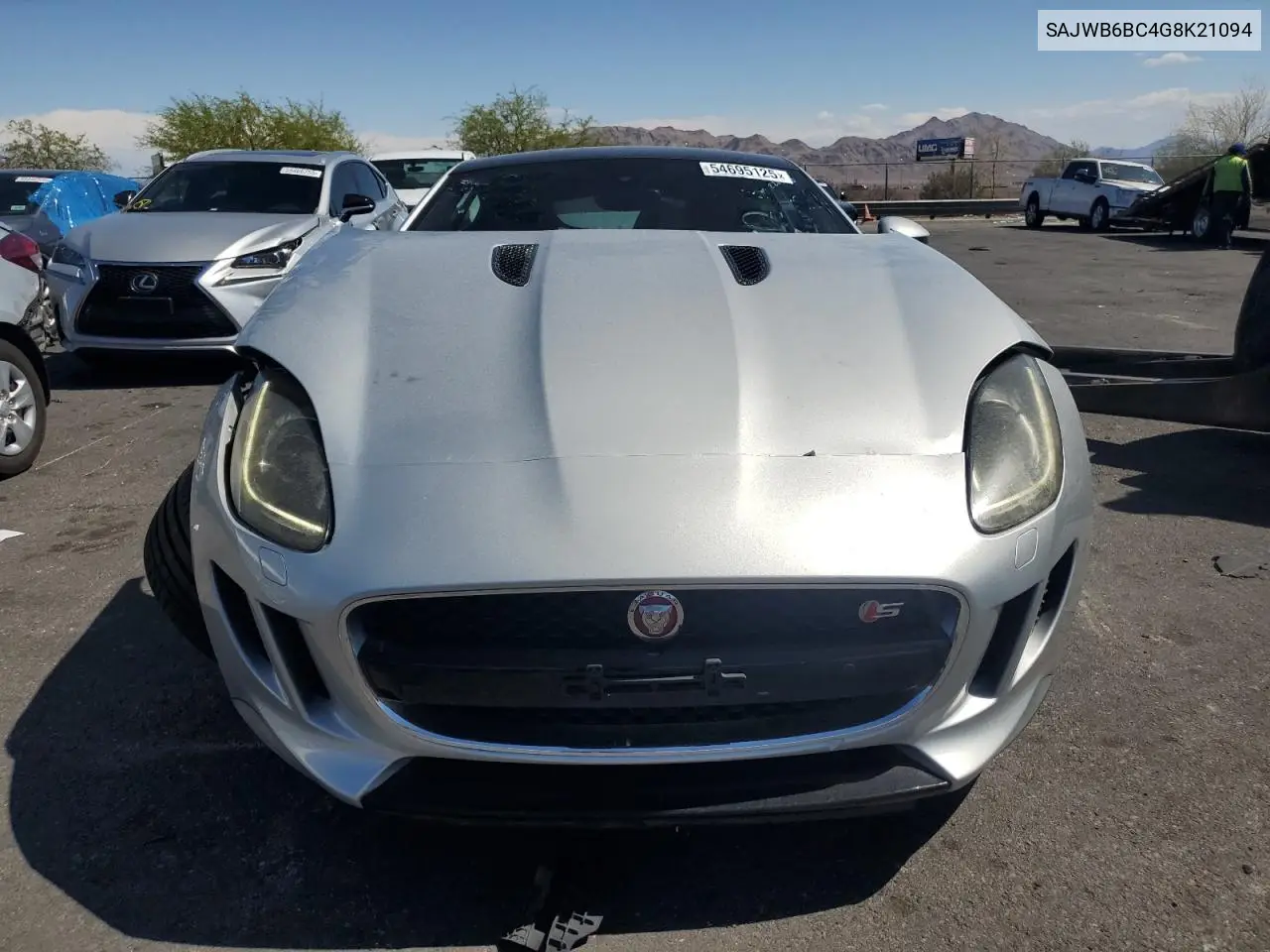 2016 Jaguar F-Type S VIN: SAJWB6BC4G8K21094 Lot: 54695125