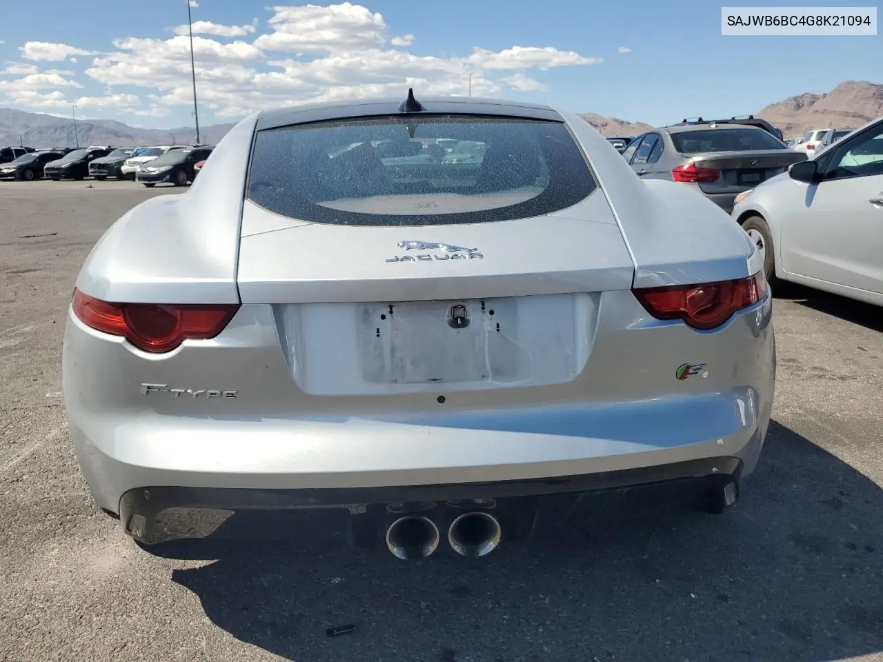 2016 Jaguar F-Type S VIN: SAJWB6BC4G8K21094 Lot: 54695125