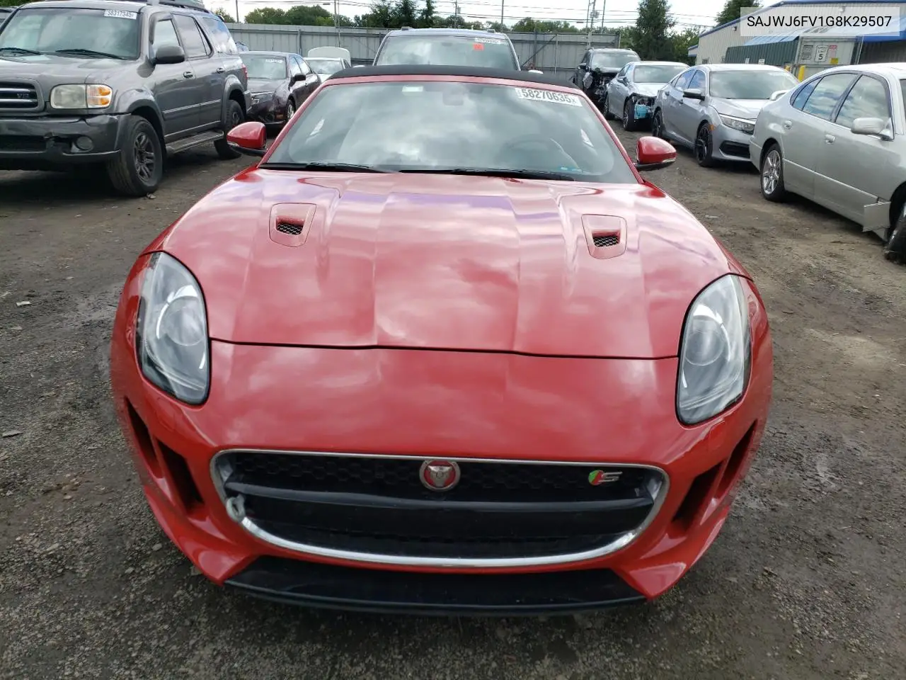 2016 Jaguar F-Type S VIN: SAJWJ6FV1G8K29507 Lot: 58270635