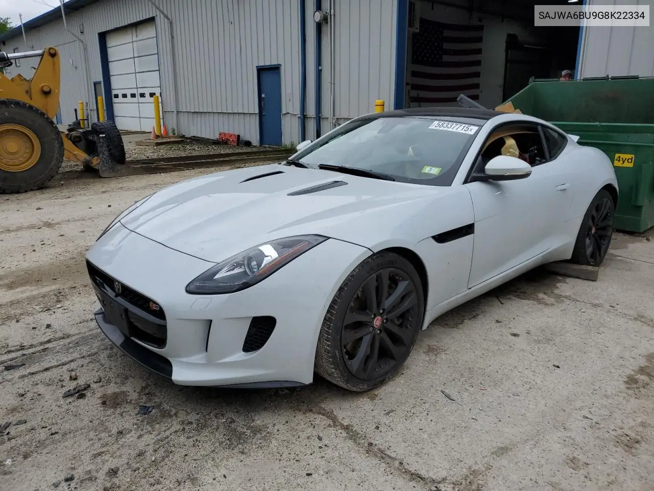 2016 Jaguar F-Type S VIN: SAJWA6BU9G8K22334 Lot: 58337715