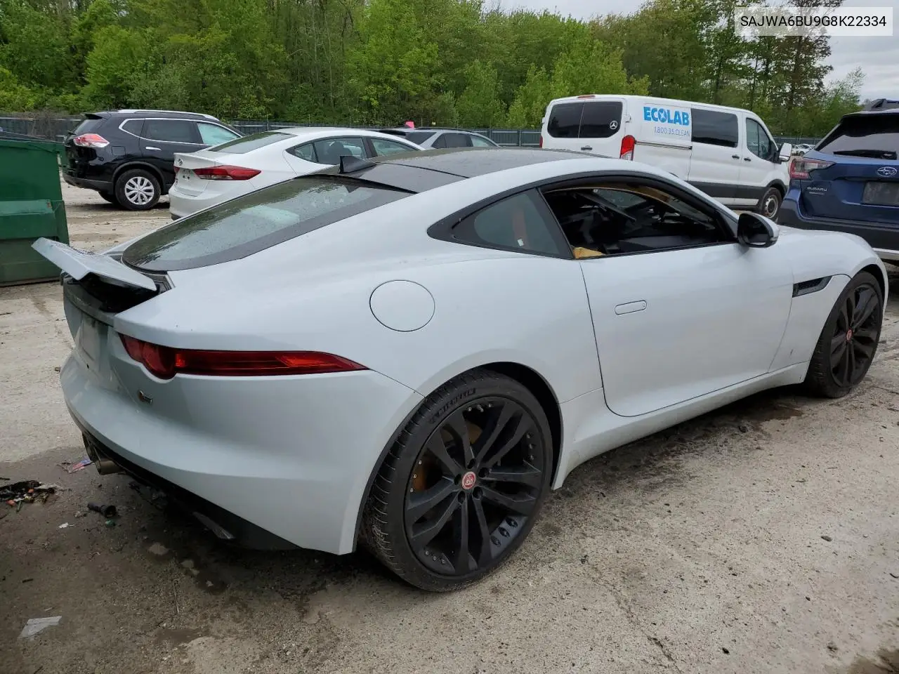 2016 Jaguar F-Type S VIN: SAJWA6BU9G8K22334 Lot: 58337715