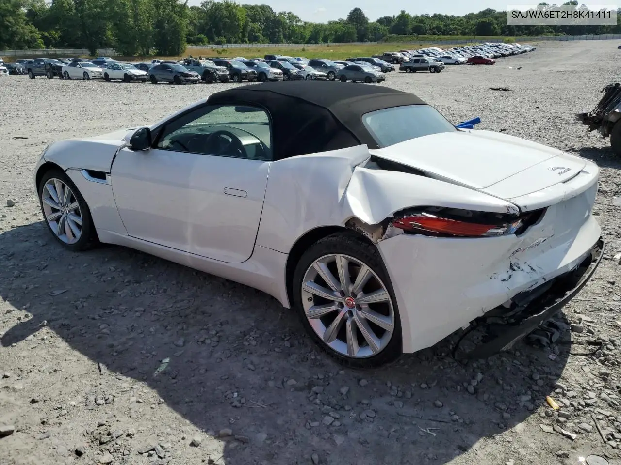2017 Jaguar F-Type VIN: SAJWA6ET2H8K41411 Lot: 51568845