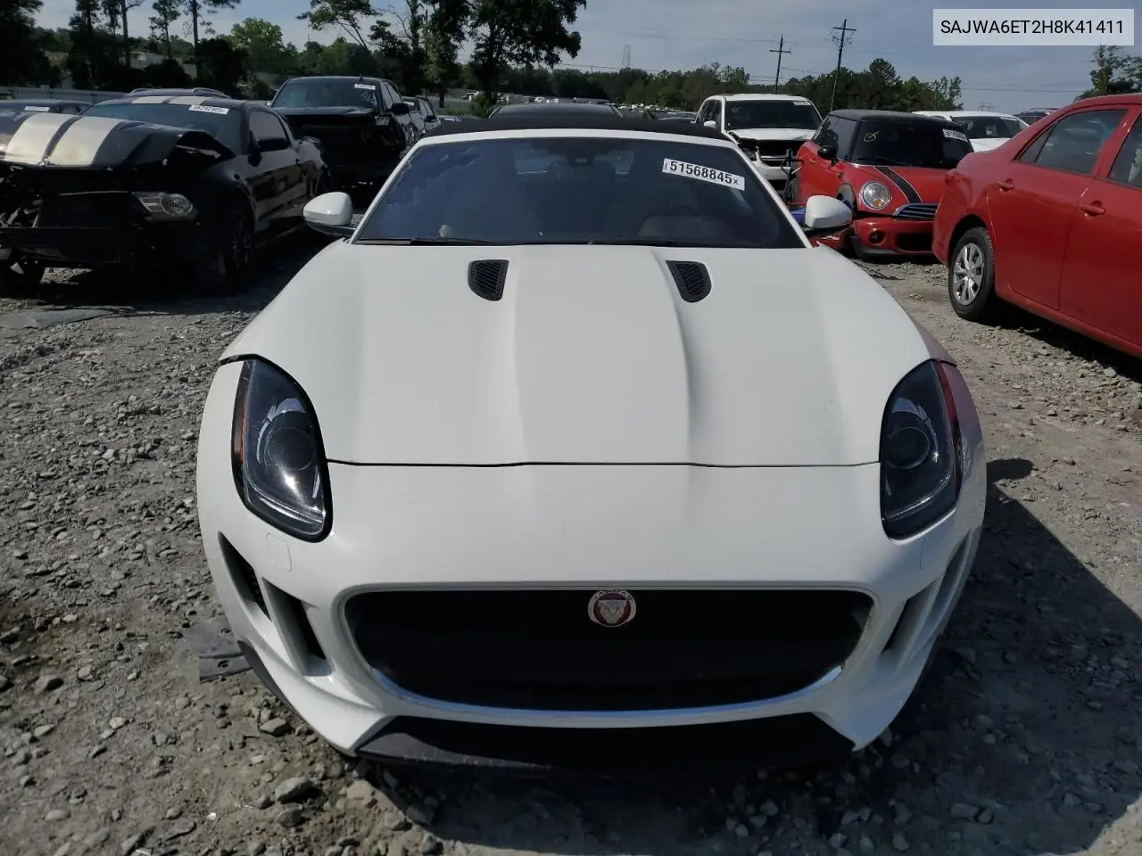 2017 Jaguar F-Type VIN: SAJWA6ET2H8K41411 Lot: 51568845