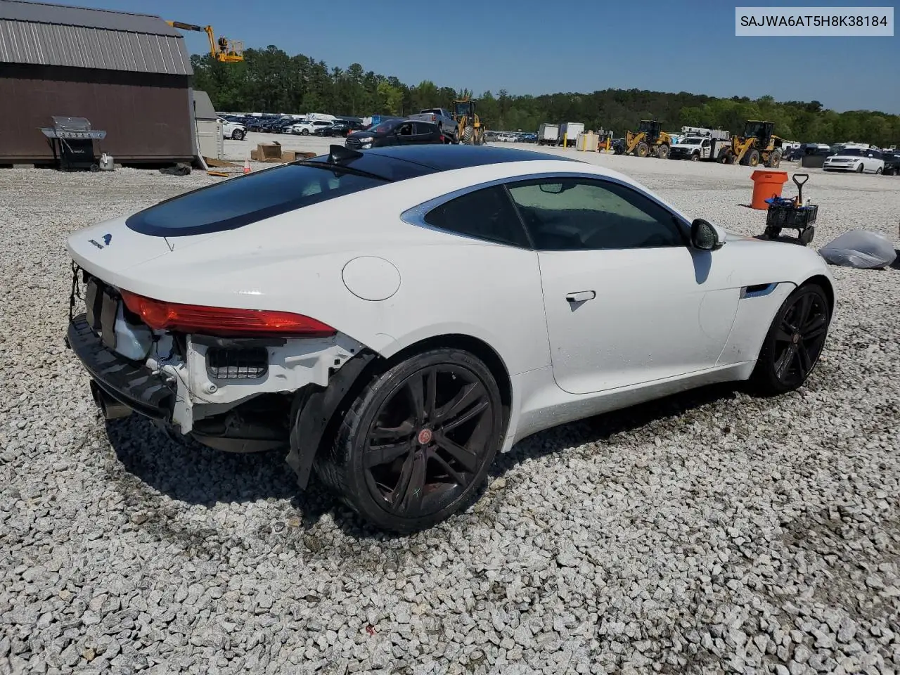 2017 Jaguar F-Type VIN: SAJWA6AT5H8K38184 Lot: 52442115