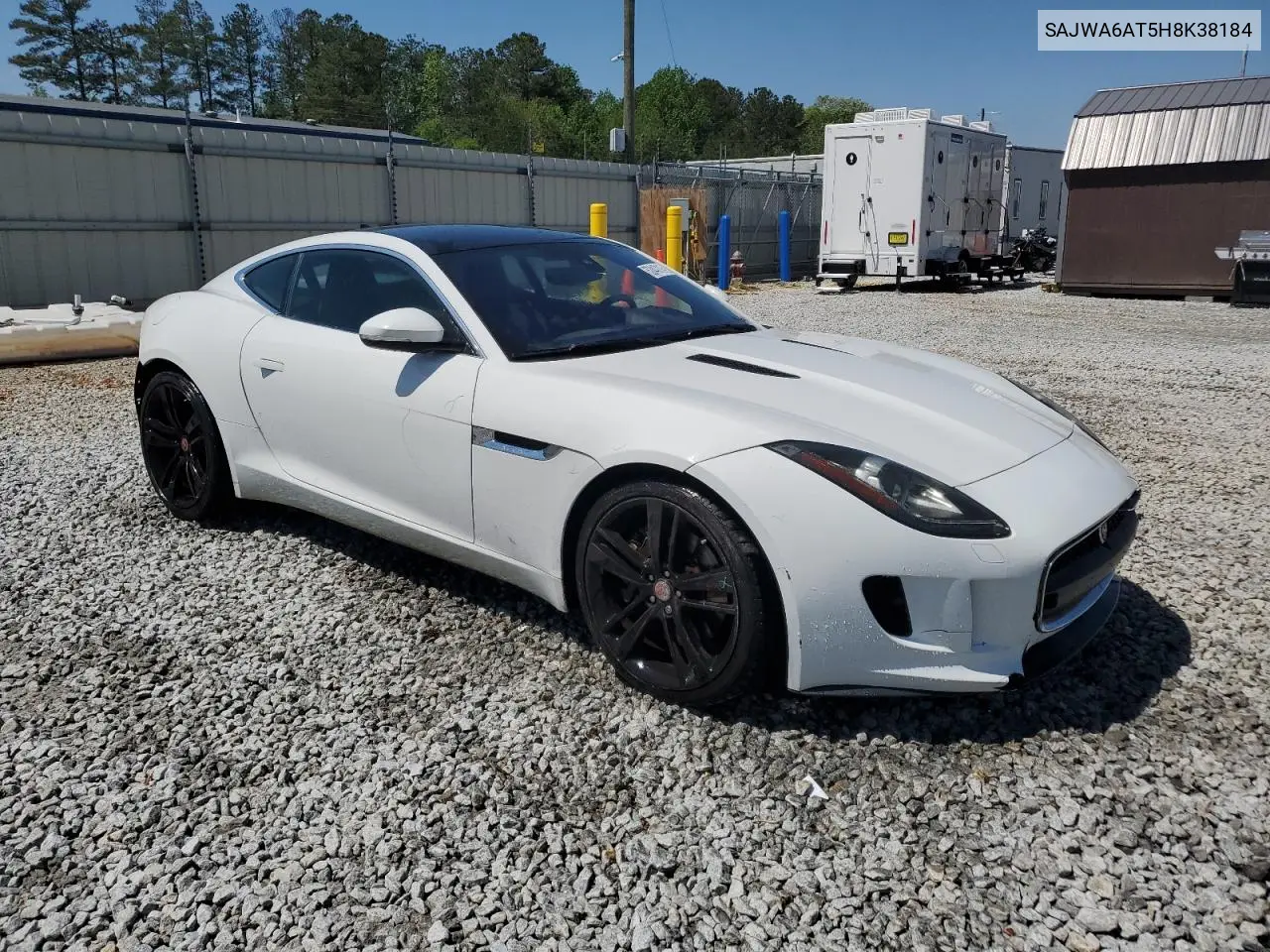 2017 Jaguar F-Type VIN: SAJWA6AT5H8K38184 Lot: 52442115