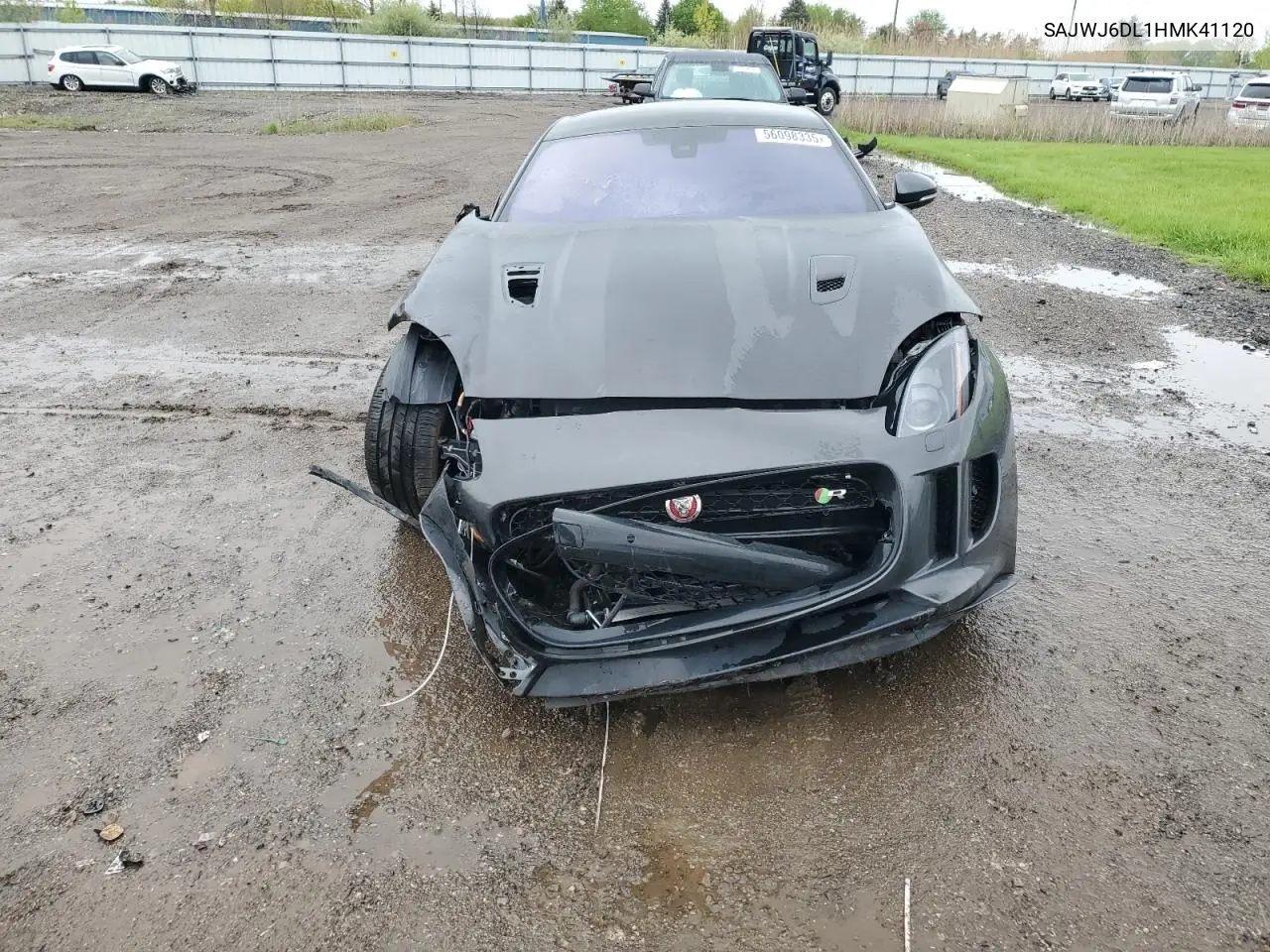 2017 Jaguar F-Type R VIN: SAJWJ6DL1HMK41120 Lot: 56098335