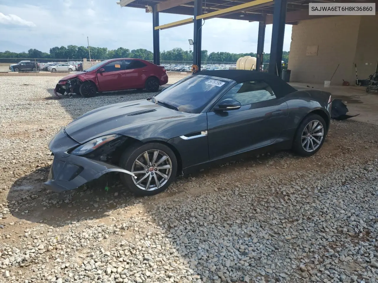 2017 Jaguar F-Type VIN: SAJWA6ET6H8K36860 Lot: 56797595
