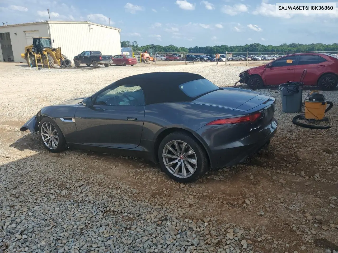 2017 Jaguar F-Type VIN: SAJWA6ET6H8K36860 Lot: 56797595