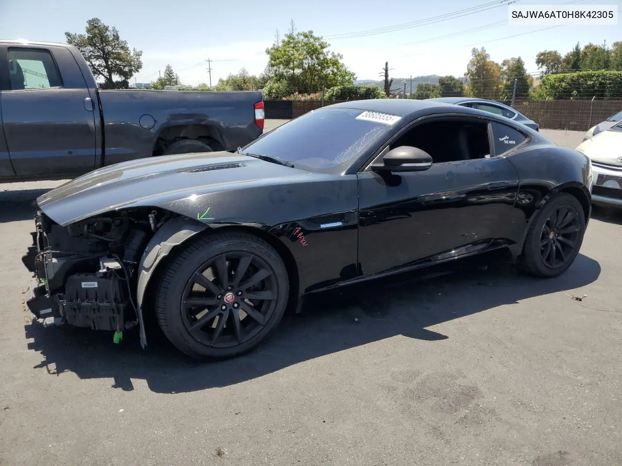 2017 Jaguar F-Type VIN: SAJWA6AT0H8K42305 Lot: 58605555