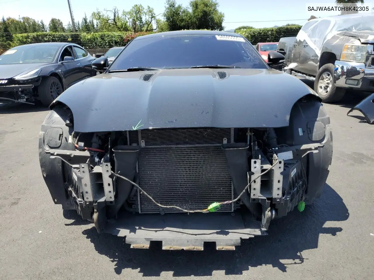 2017 Jaguar F-Type VIN: SAJWA6AT0H8K42305 Lot: 58605555