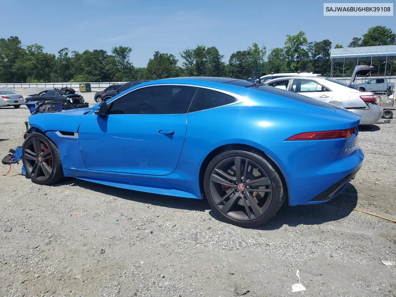 2017 Jaguar F-Type S VIN: SAJWA6BU6H8K39108 Lot: 61770005