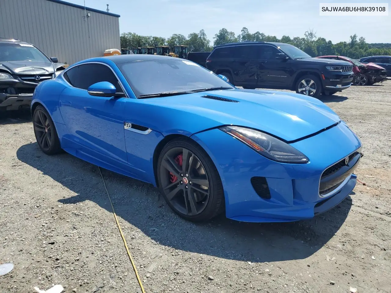 2017 Jaguar F-Type S VIN: SAJWA6BU6H8K39108 Lot: 61770005