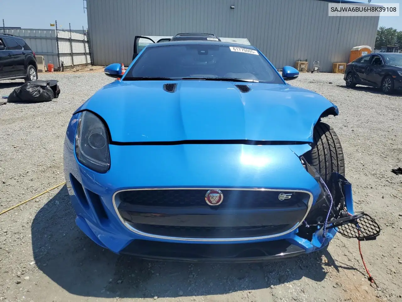 2017 Jaguar F-Type S VIN: SAJWA6BU6H8K39108 Lot: 61770005
