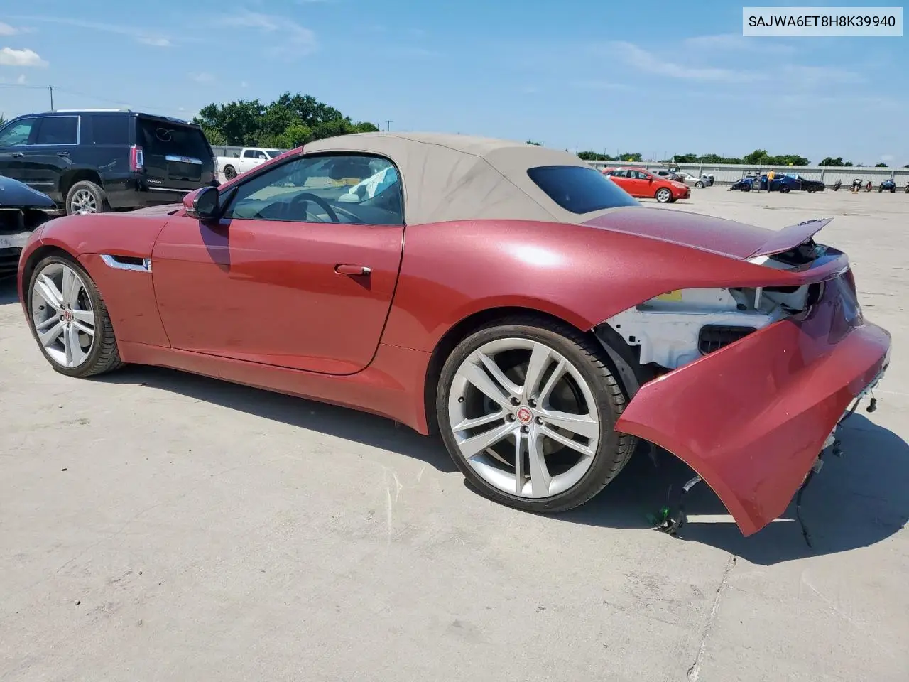 2017 Jaguar F-Type VIN: SAJWA6ET8H8K39940 Lot: 62487675