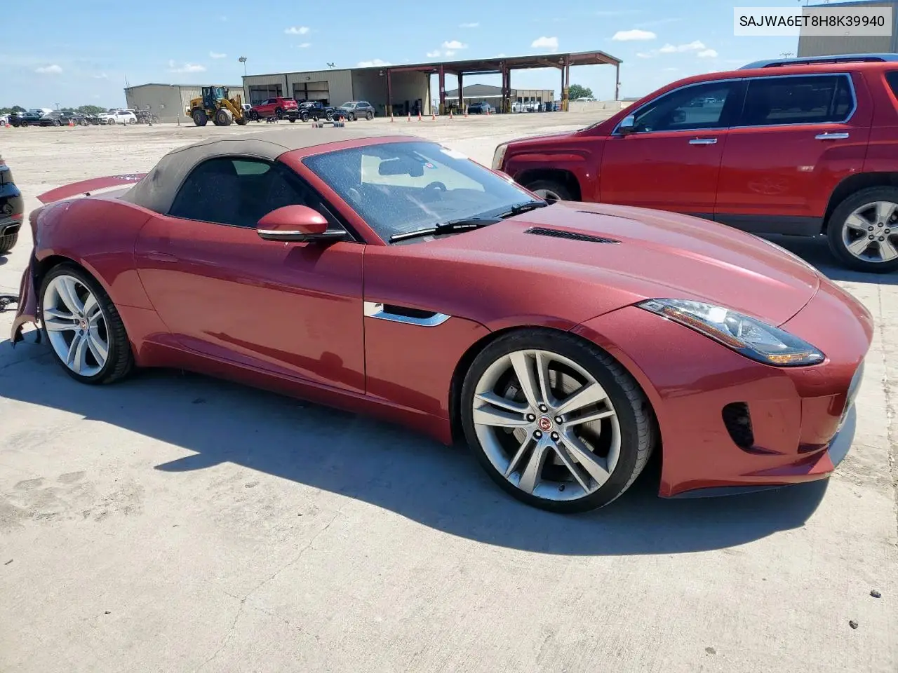 2017 Jaguar F-Type VIN: SAJWA6ET8H8K39940 Lot: 62487675