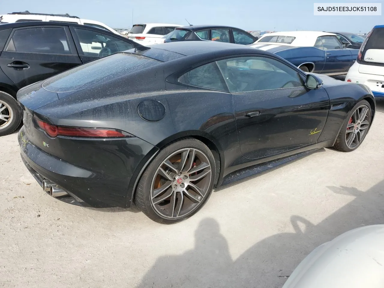 2018 Jaguar F-Type R VIN: SAJD51EE3JCK51108 Lot: 74908694