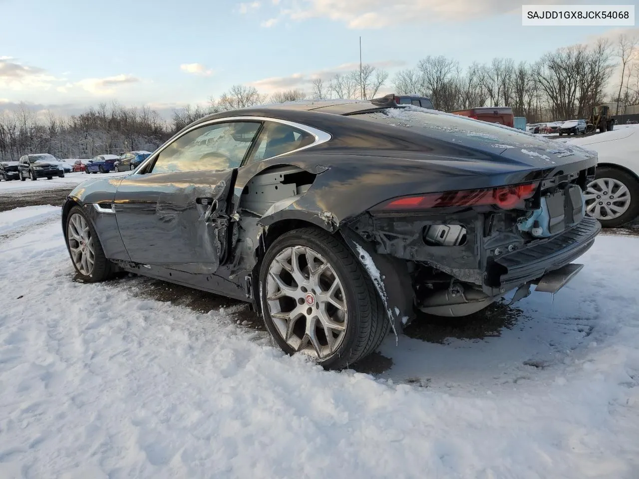 2018 Jaguar F-Type VIN: SAJDD1GX8JCK54068 Lot: 88756235