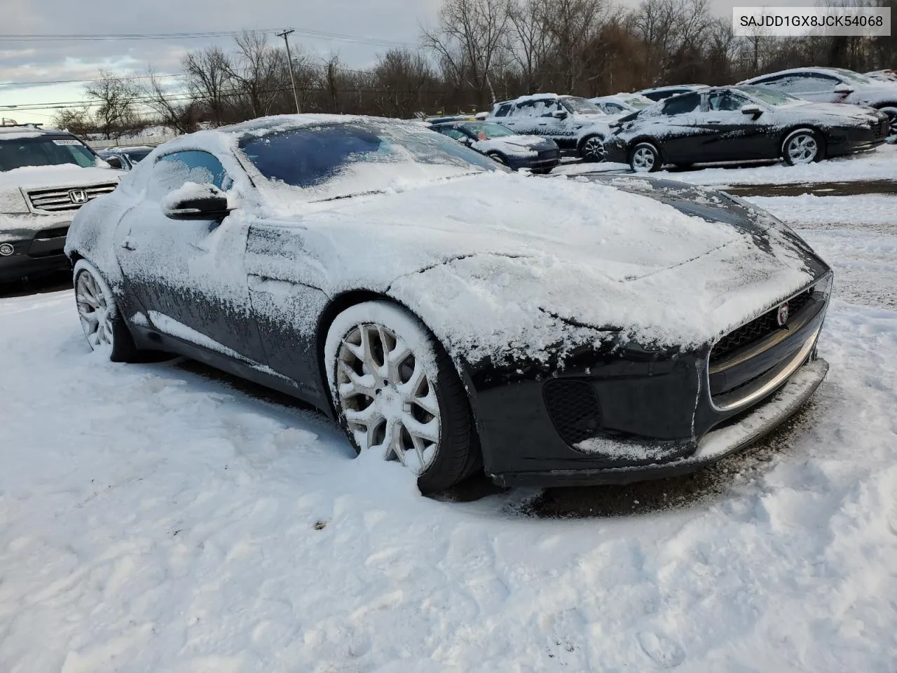2018 Jaguar F-Type VIN: SAJDD1GX8JCK54068 Lot: 88756235