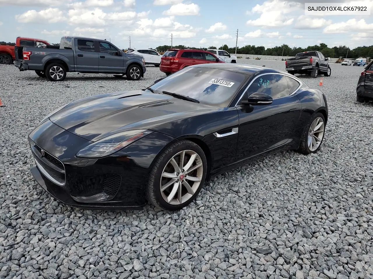 2020 Jaguar F-Type VIN: SAJDD1GX4LCK67922 Lot: 53813755