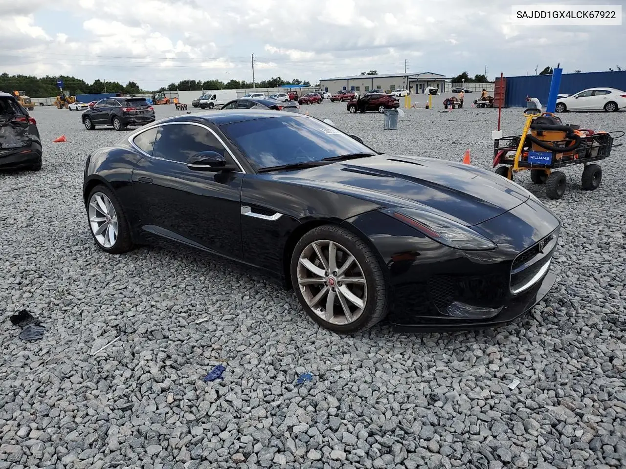 2020 Jaguar F-Type VIN: SAJDD1GX4LCK67922 Lot: 53813755
