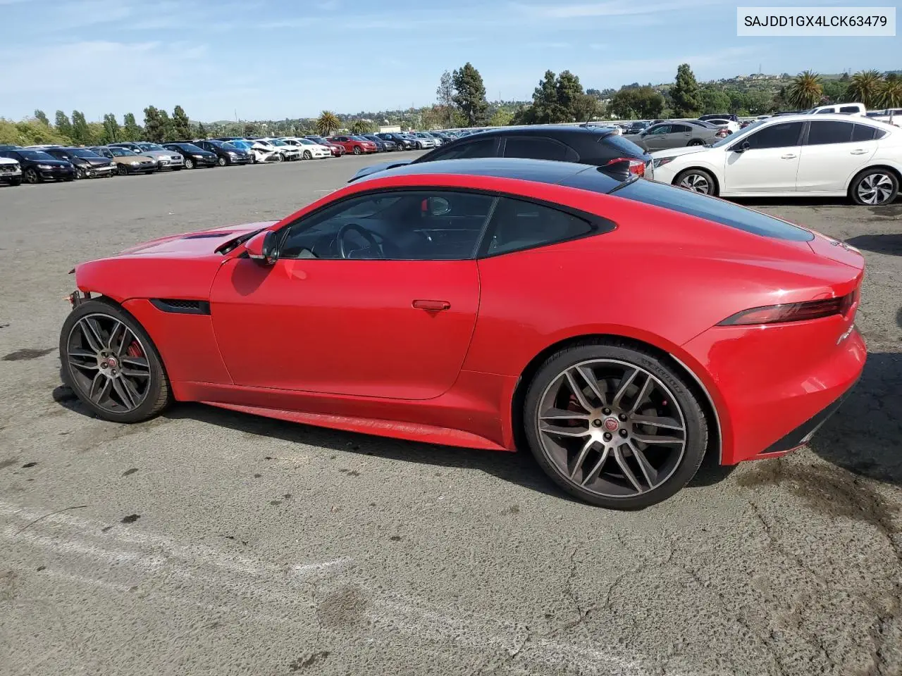 2020 Jaguar F-Type VIN: SAJDD1GX4LCK63479 Lot: 54626465