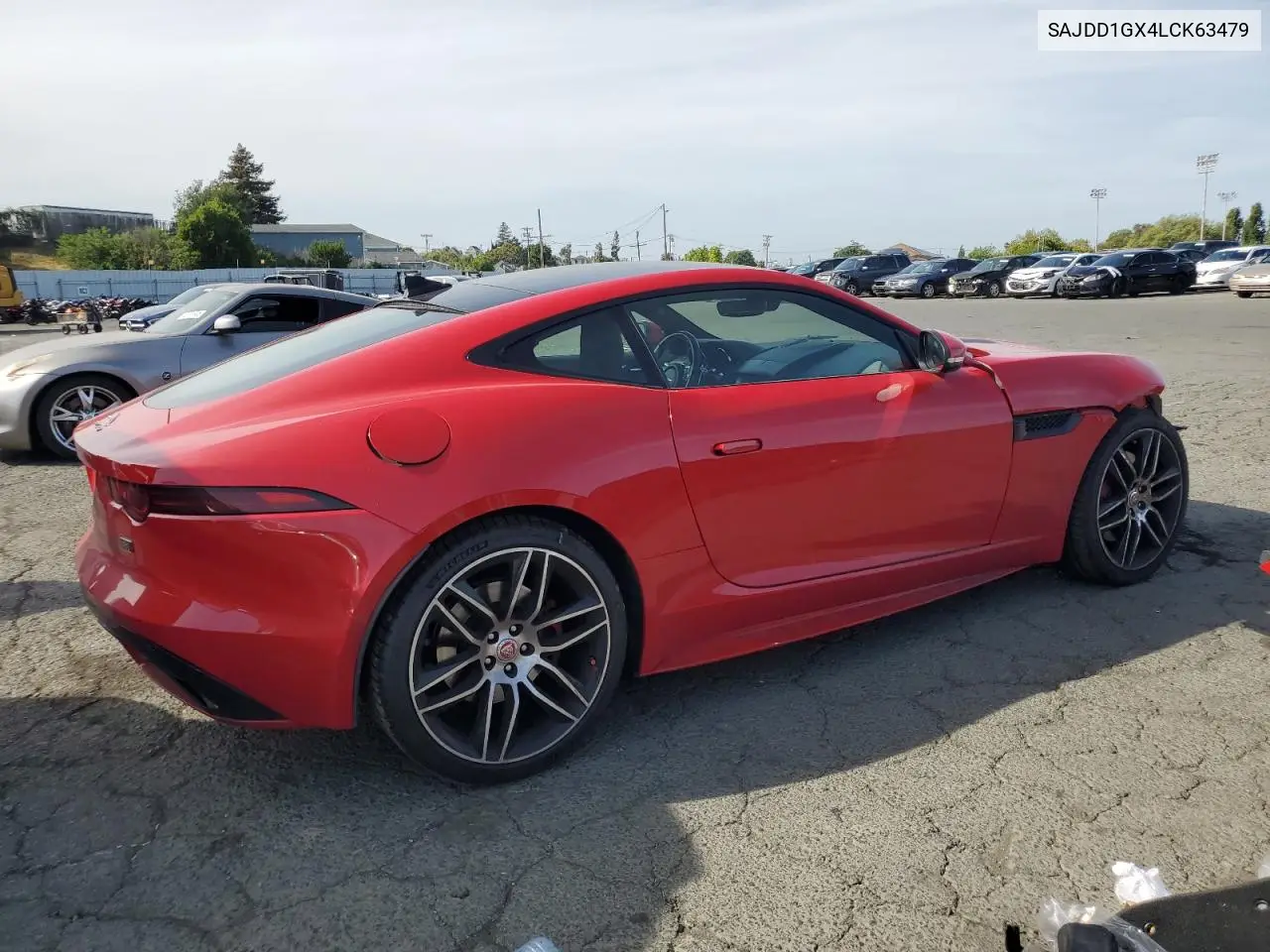 2020 Jaguar F-Type VIN: SAJDD1GX4LCK63479 Lot: 54626465