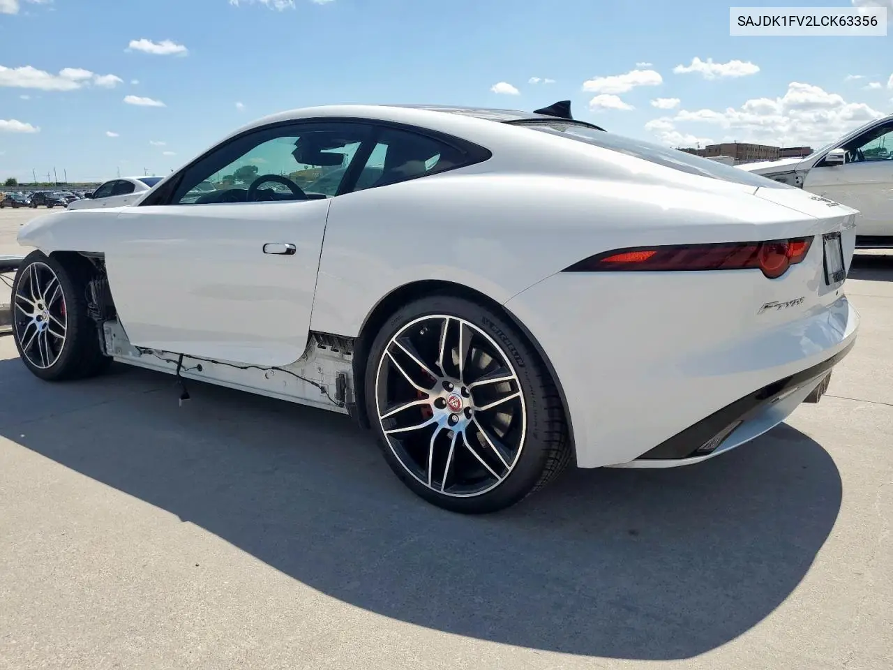 2020 Jaguar F-Type VIN: SAJDK1FV2LCK63356 Lot: 62195475