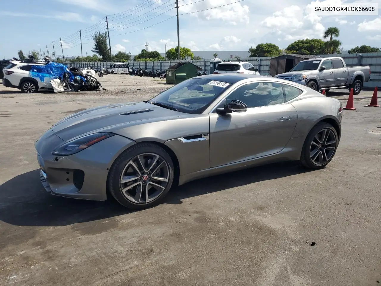 2020 Jaguar F-Type VIN: SAJDD1GX4LCK66608 Lot: 64199175