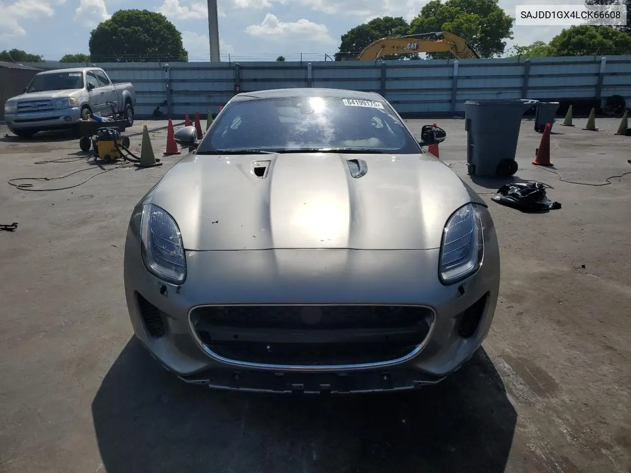 2020 Jaguar F-Type VIN: SAJDD1GX4LCK66608 Lot: 64199175