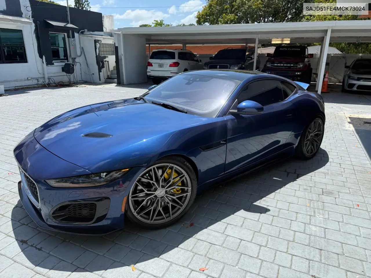 2021 Jaguar F-Type R VIN: SAJD51FE4MCK73024 Lot: 57914515