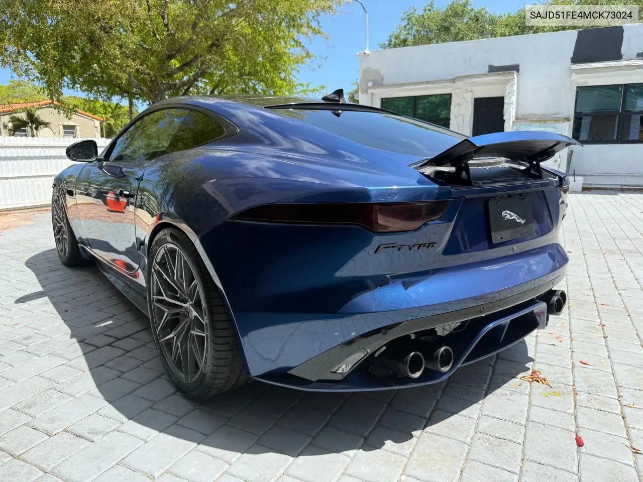 2021 Jaguar F-Type R VIN: SAJD51FE4MCK73024 Lot: 57914515