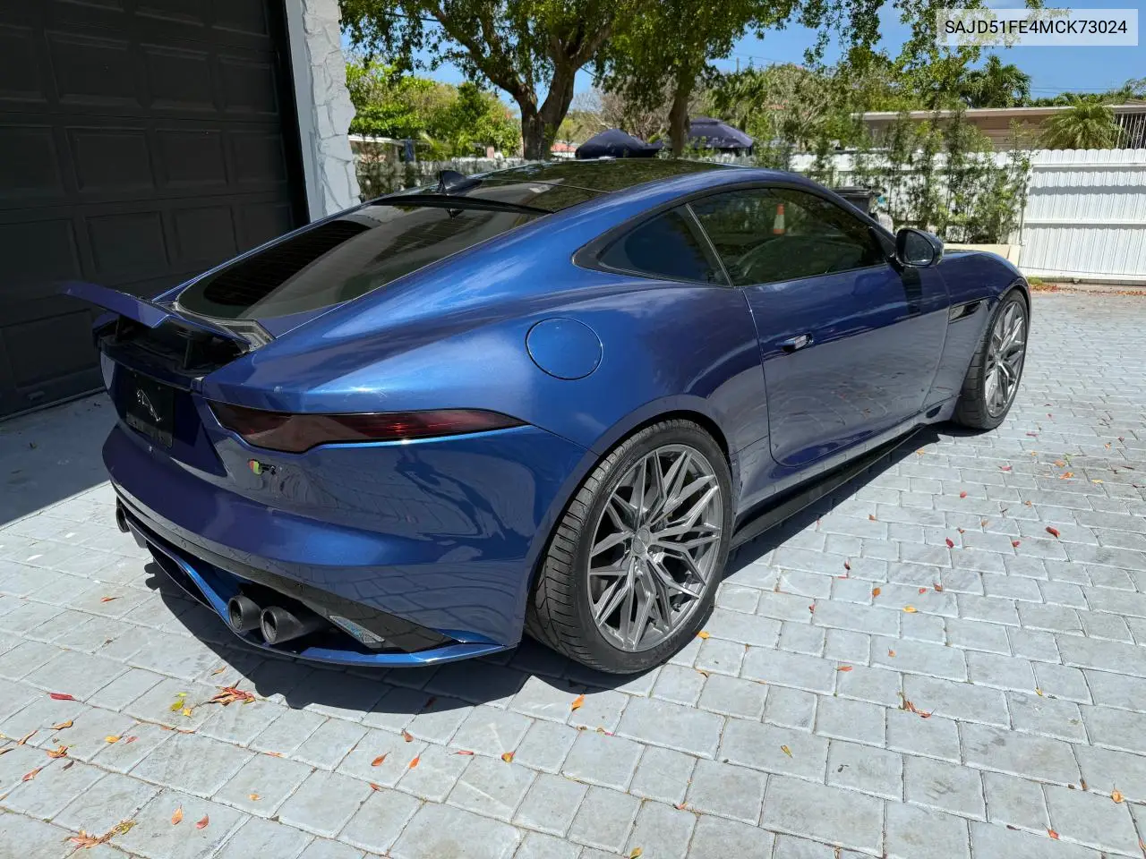 2021 Jaguar F-Type R VIN: SAJD51FE4MCK73024 Lot: 57914515