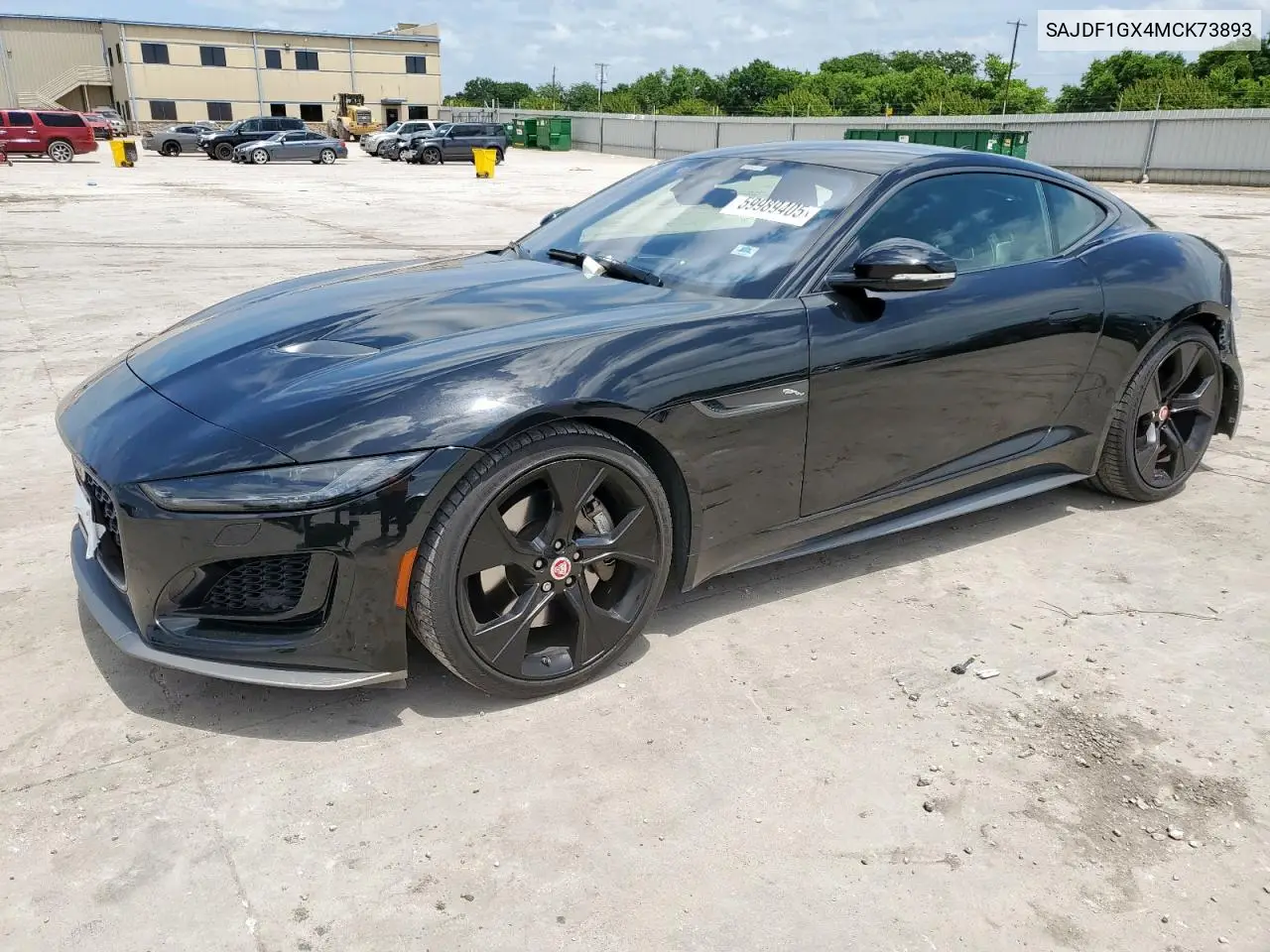 2021 Jaguar F-Type First Edition VIN: SAJDF1GX4MCK73893 Lot: 59989405