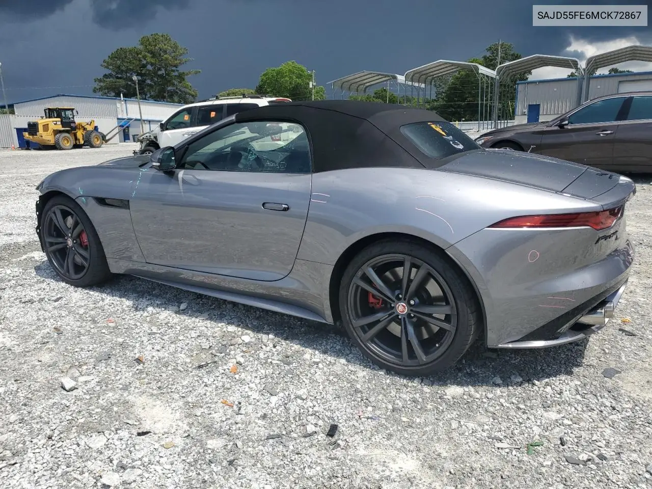 2021 Jaguar F-Type R VIN: SAJD55FE6MCK72867 Lot: 60019585