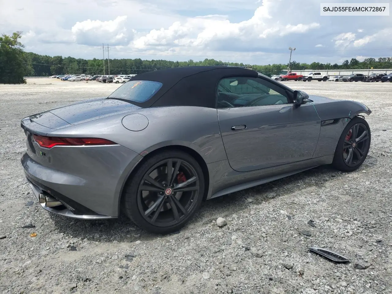2021 Jaguar F-Type R VIN: SAJD55FE6MCK72867 Lot: 60019585
