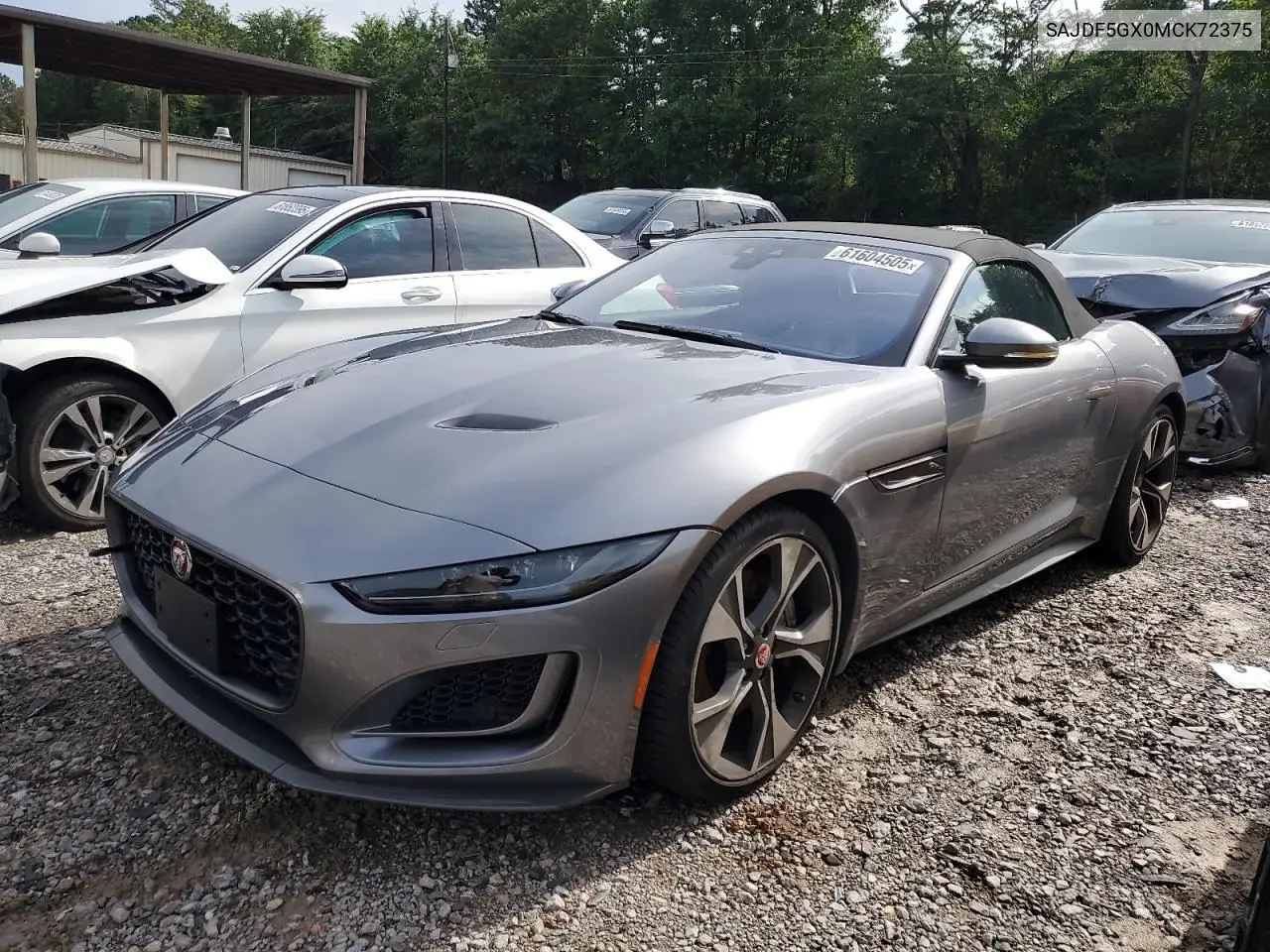 2021 Jaguar F-Type First Edition VIN: SAJDF5GX0MCK72375 Lot: 61604505