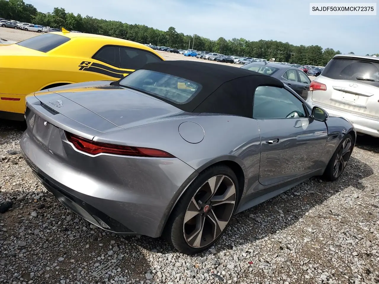 2021 Jaguar F-Type First Edition VIN: SAJDF5GX0MCK72375 Lot: 61604505