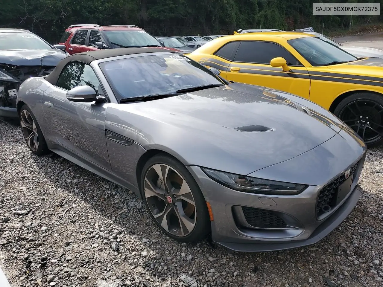 2021 Jaguar F-Type First Edition VIN: SAJDF5GX0MCK72375 Lot: 61604505