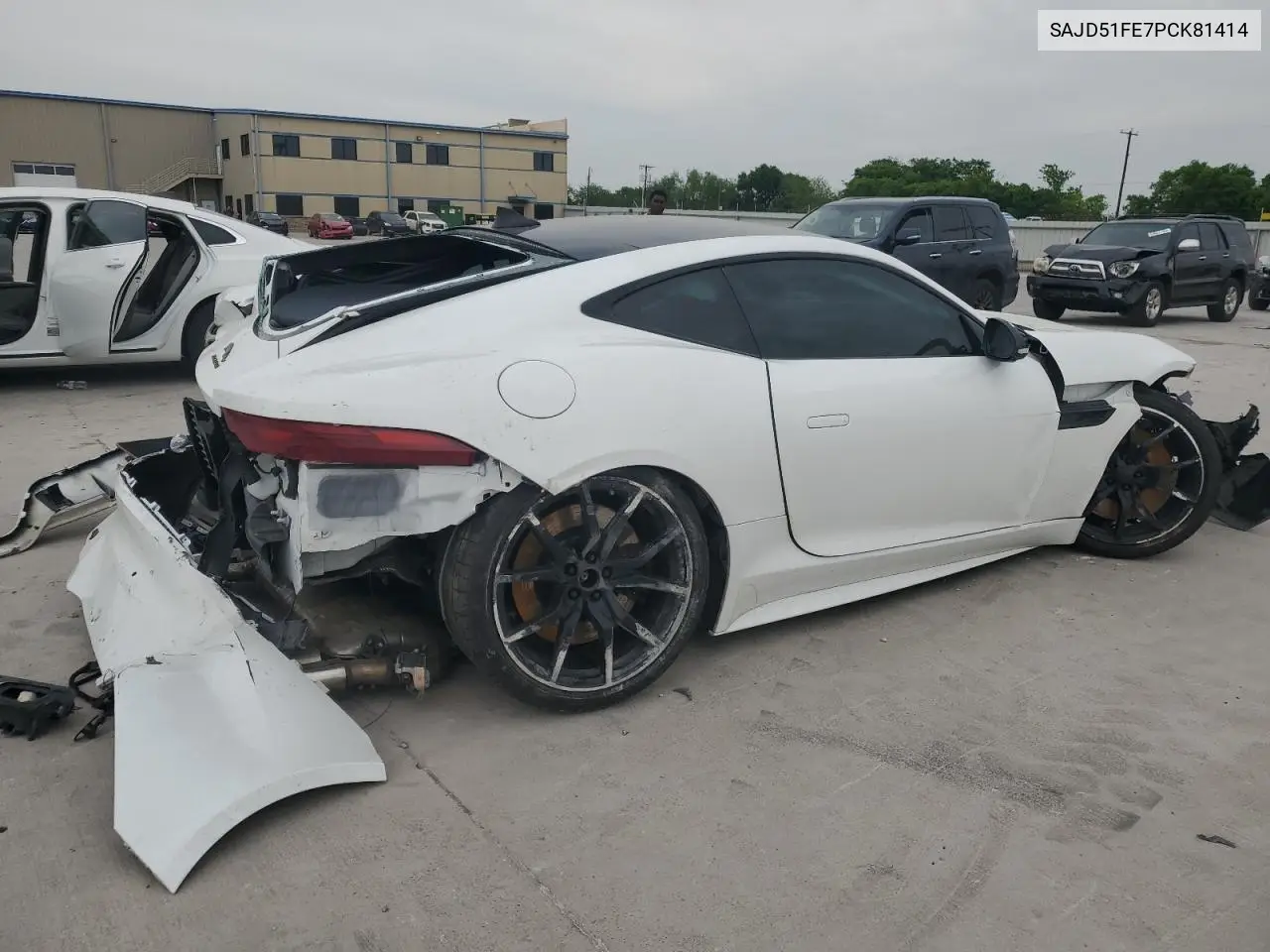 2023 Jaguar F-Type R VIN: SAJD51FE7PCK81414 Lot: 53728945